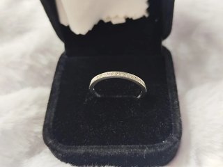 Alianza compromiso 18K Diamantes
