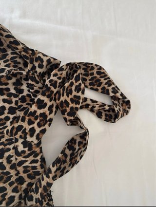 Falda estampado leopardo