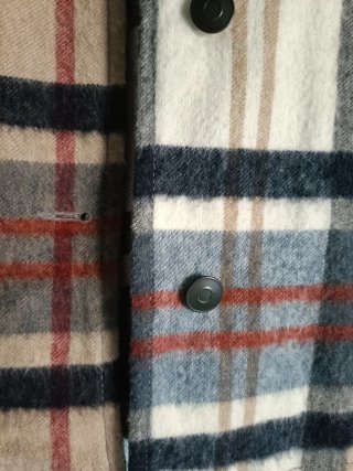 Sobrecamisa cuadros Zara