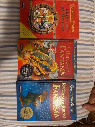 Pack 3 libros Geronimo Stilton
