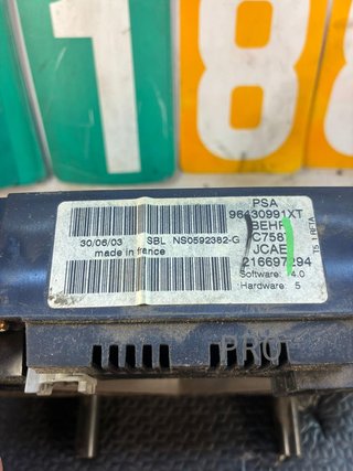 96430991 mando calefacción Peugeot 307