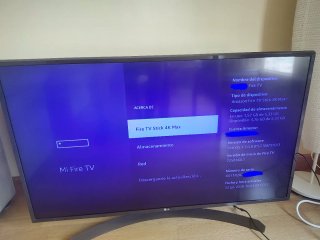 TV LG UHD 4K 43 + Fire TV 4K Max