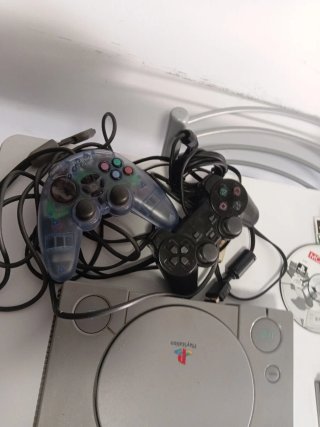 Consola PlayStation 1 PS1 + 2 Mandos + Juegos LEER