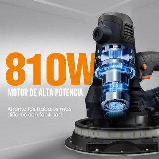 Lijadora Pared MAXXT 810W con LED