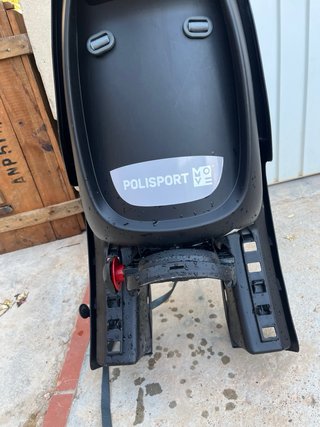 Silla Portabebés Bicicleta Negra