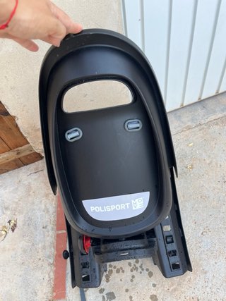 Silla Portabebés Bicicleta Negra