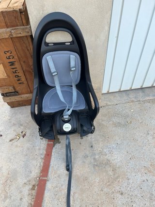 Silla Portabebés Bicicleta Negra