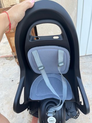 Silla Portabebés Bicicleta Negra
