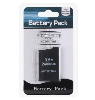 Batteria al litio PSP 2000/3000 3.6V 2400mAh