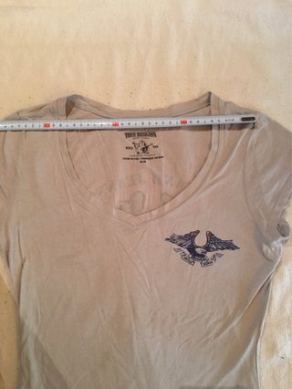 Camiseta True Religion Gris Talla M