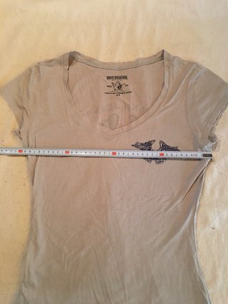 Camiseta True Religion Gris Talla M