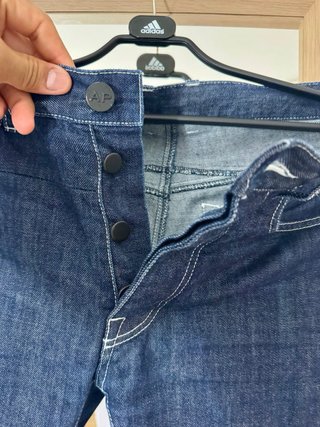 Shorts vaqueros-pitillo hombre