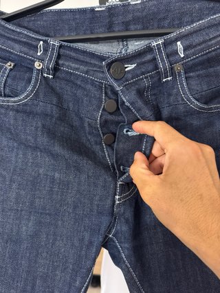 Shorts vaqueros-pitillo hombre