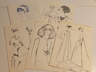 Gran lote FELI - Dibujo de figurin