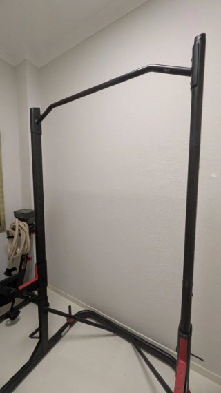 Rack musculación Domyos 500 - Barra dominadas