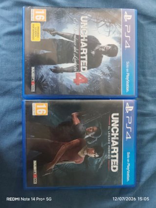 Uncharted 4: El Desenlace del Ladrón PS4