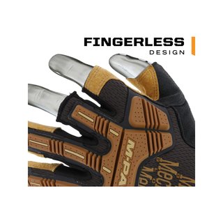 Mechanix Wear Leather M-Pact Guantes protección