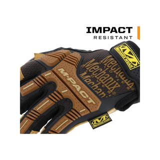 Mechanix Wear Leather M-Pact Guantes protección