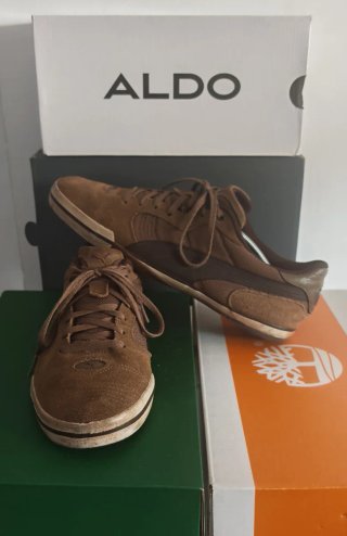 Zapatillas Puma marrón, hombre, t. 43