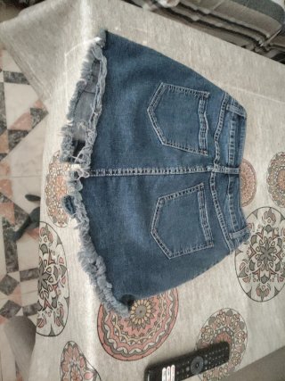 Falda pantalón vaquera