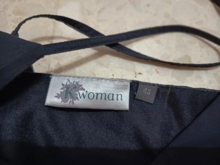 Vestido negro tirantes