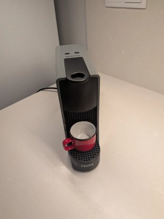 Cafetera Nespresso Gris
