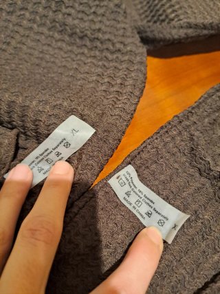 Bikini marrón tejido a estrenar Talla XL