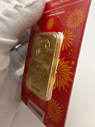Barra Oro Argor-Heraeus 1 oz Fine  Nuovo sigillato