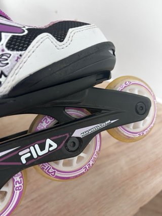 Patines en línea Fila Niña Morado Estrellas