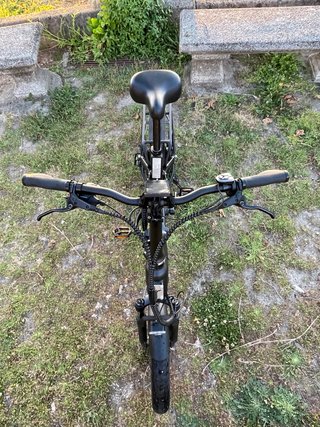 Bicicleta Eléctrica ENGWE Negra PLEGABLE