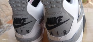 Nike Air Jordan 4 Retro Blancas Rojas