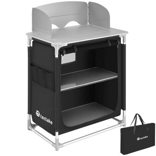 Cucina da campeggio in alluminio 76x53,5x107 cm · Tessuto