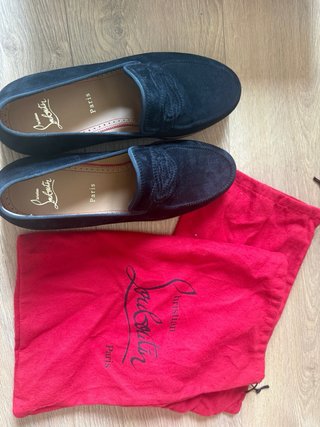 Mocasines Christian Louboutin Marrones