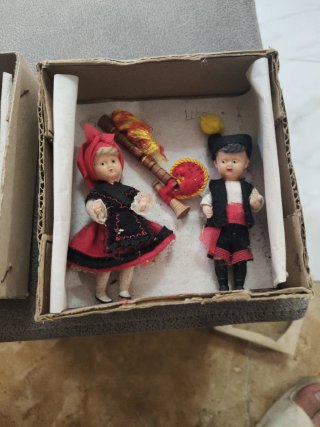 Muñecos antiguos 40s/50s