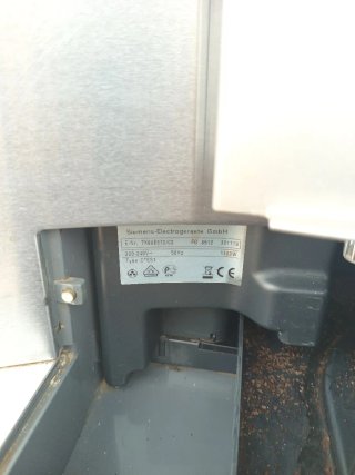 Cafetera Siemens