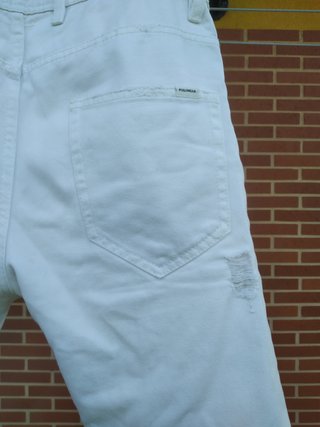 Pantalón corto Pull&Bear blanco