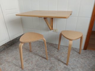 Mesa Plegable Pared IKEA NORBERG 74x60 cm