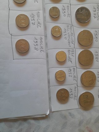 35 Monete Italiane 100 Lire Varie Annate