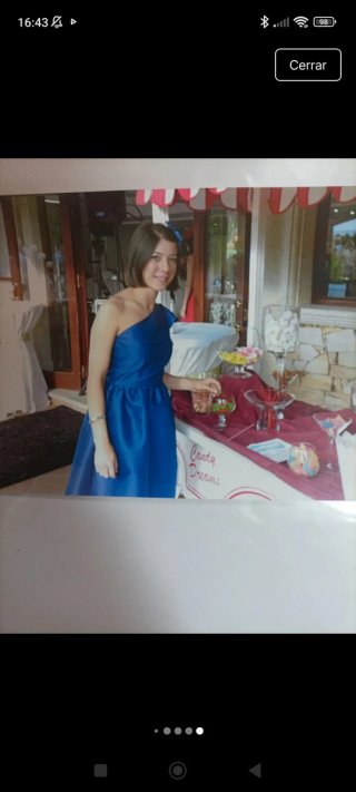 Vestido Arimoka azul