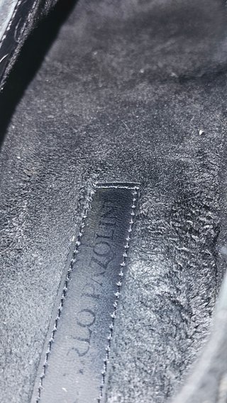Scarpe Pazolini invernali nere scamosciate