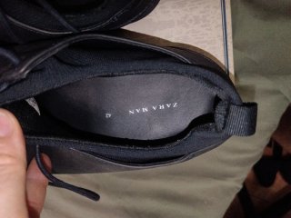 Zapatillas Zara Man Negras