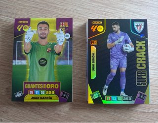 Lote Panini Adrenalyn/ La Liga Isco/Giuliano/ Unai