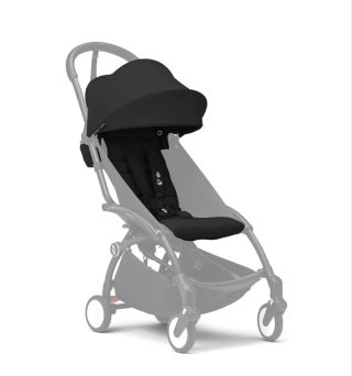 Tettuccio e materassino Babyzen YOYO nero