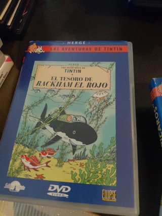 Lote 5 DVDs Las Aventuras de Tintín (Español)