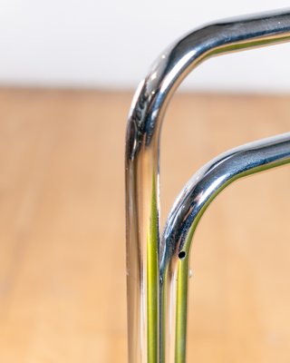 Set 2 Sedie "Orix" Cromate Verde Bauhaus