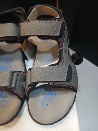 Talla 42 Sandalias Geox Hombre  Gris/Rojo