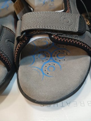 Talla 42 Sandalias Geox Hombre  Gris/Rojo