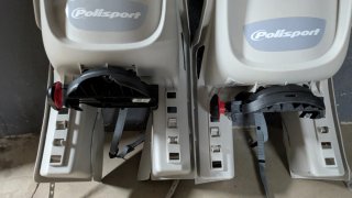 2 Sillas bici infantil Polisport Decathlon