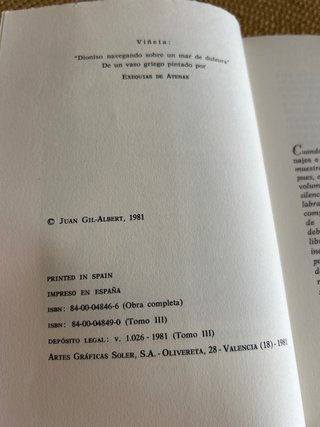 tomo 3 de la «Obra poética completa» de Juan Gil-A