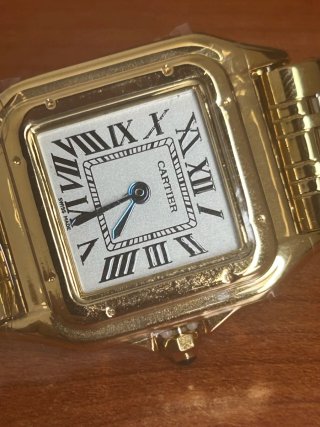Reloj Cartier Dorado 24-27mm